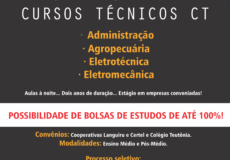 Processo seletivo disponibiliza bolsas de até 100% para cursos técnicos do Colégio Teutônia Processo seletivo disponibiliza bolsas de até 100% para cursos técnicos do Colégio Teutônia