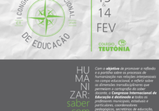 Colégio Teutônia promove Congresso Internacional de Educação Colégio Teutônia promove Congresso Internacional de Educação